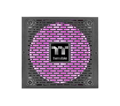 Thermaltake Toughpower GF1 750W ARGB | Fuente de alimentación para PC ATX | 80 Plus Gold | Totalmente Modular | Ventilador silencioso de 140 mm | Certificación UE | Negro