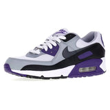 NIKE Air MAX 90, Sneaker Mujer, White Iron Grey Black Wolf Grey, 39 EU