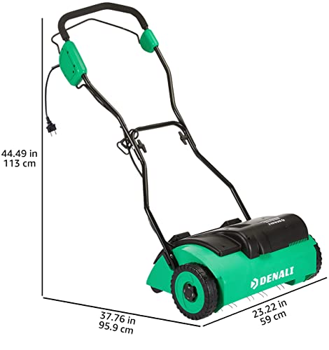 Marca Amazon Denali - Escarificadora con cable, 1100 W, 36 cm