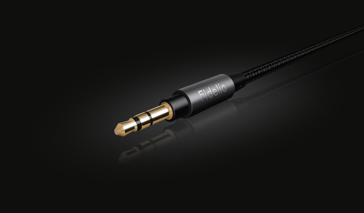 Philips Fidelio X2 Auriculares con Cable de Alta resolución, acústicos y Abiertos por detrás, transductores LMC de neodimio de 50 mm, Almohadillas de Espuma con Memoria de Terciopelo de Lujo - Negro