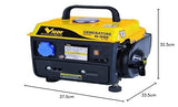 Vigor G-900 2T - Generador, 650 W, Negro