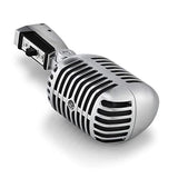 Shure 55sh Series II icónico Unidyne Dynamic Micrófono vocal, micrófono clásico, vintage con patrón polar direccional cardioide para actuaciones en vivo