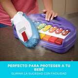 BLACK+DECKER Fregona a vapor y limpiador de mano multifunción 10 en 1 con guante y accesorios STEAMitt, BHSM1615DAM-QS