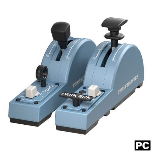 Thrustmaster TCA Quadrant Add-on Airbus Edition - Réplicas Ergonómicas de Airbus Compatible con PC