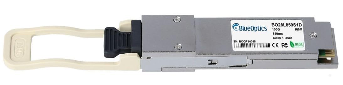 CBO NVIDIA MMA1B00-C100 kompatibler BlueOptics QSFP28 BO28L859S1D (MMA1B00-C100-NV-BO) Marca
