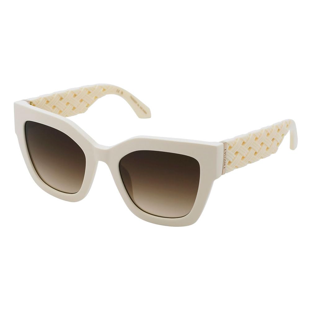 Twinset, SUNGLASSES, STW104-52-09ZQ, SHINY FULL IVORY, Female