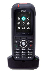 Snom M80 Terminal de teléfono DECT Identificador de Llamadas Negro M80, Negro, LCD, 5,08 cm (2"), 240 x 320 Pixeles, 262144 Colores, Ión de Litio