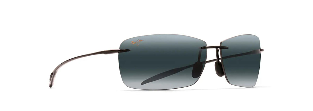 Maui Jim Lighthouse Gafas, Gloss Black, 65/13/127 Unisex Adultos
