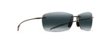 Maui Jim Lighthouse Gafas, Gloss Black, 65/13/127 Unisex Adultos
