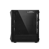 Sharkoon REV300 RGB Cristal Templado USB-C/3.2 Negra