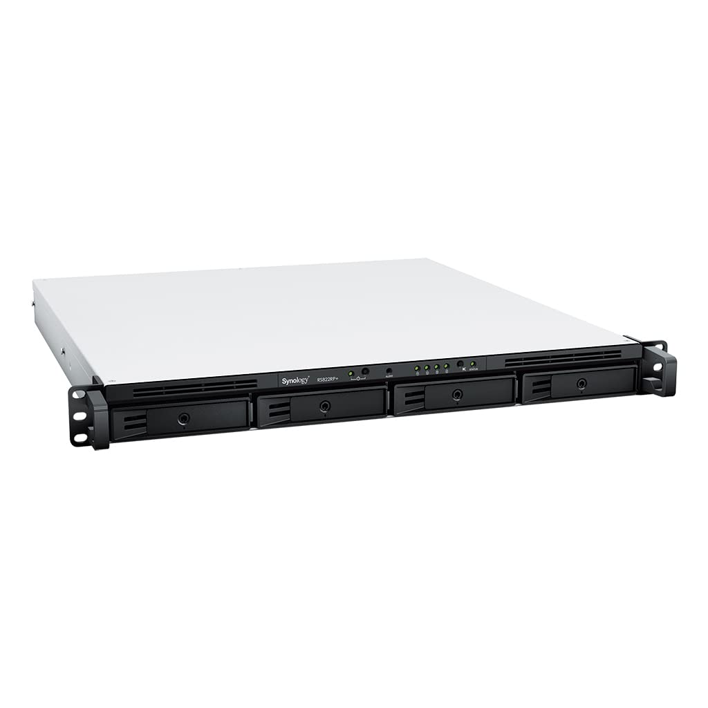 Synology RS822RP+ 4 Bahías Rackstation NAS - Almacenamiento en Red
