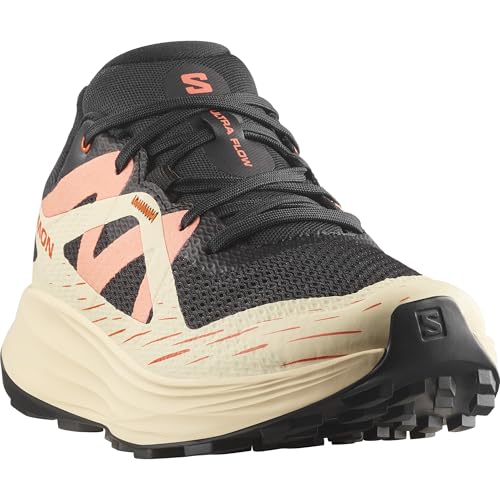 Salomon ULTRA FLOW, Zapatos de senderismo para Mujer, Black Tender Peach Fusion Coral, 40 EU