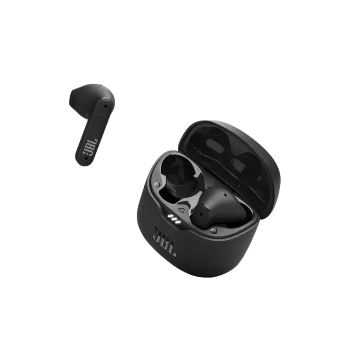JBL Tune Flex TWS, Auriculares In Ear inalámbricos con cancelación activa del ruido, graves potentes, resistencia al agua IPX4, 8 a 24h de batería, estuche de carga, negro