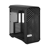 Fractal Design Torrent Compact Black - Solid Side Panel - Open Grille for Maximum Air Intake - Two 180mm PWM Fans Included - Type C - ATX Airflow Mid Tower PC Gaming Case