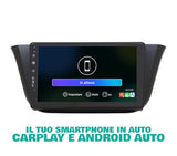 Radio de Coche para Iveco Daily Android GPS Bluetooth WiFi USB Dab+ Touchscreen 9" 8core Carplay AndroidAuto
