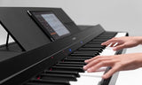 Yamaha P-S500 - Piano Digital Smart con 88 Teclas, Teclado GHS Ponderado, Luces LED, Bluetooth, VRM, 660 Voces, Grabación de Audio/MIDI - Negro