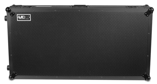 UDG FlightCase Pioneer PLX-CRSS12 y Mezclador de 25.4 cm/30.5 cm Blk Plus (portátil y Ruedas)