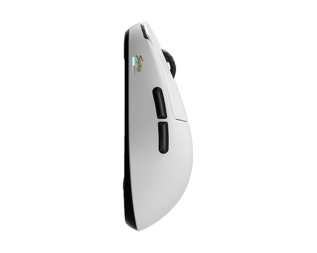 SCYROX V8 2.4 GHz inalámbrico, Compatible con 8K, Ultraligero, 1.3 oz (36 g), Interruptor óptico, Sensor Pixart 3950, tasa de sondeo de 8.000 Hz, dongle 8K Incluido, Alto Costo, Mouse para Juegos con