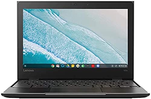 Lenovo Chromebook 100e Gen 2 - Portátil 11.6" FullHD (Intel® Celeron® N4020, 4GB RAM, 32GB eMMC, UHD 600 GPU, Chrome OS) Color Negro - Teclado QWERTY Español