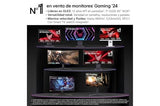 LG 27GX790A-B Monitor Ultragear, 26.5'', OLED, 2560x1440, 480Hz, 0,03ms, G-Sync Compatible y FreeSync Premium Pro, Pivotable, Morado Grisáceo