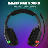 PDP Xbox Afterglow Wave Wireless Headset Black