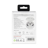 DCU TECNOLOGIC | Auriculares con Cancelación de Ruido Activa Feedforward | Auriculares Bluetooth 5.0/5.2 | Blanco