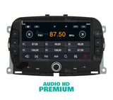 Radio de Coche para Fiat New 500 Android GPS Bluetooth WiFi USB Dab+ Touchscreen 7" 8core Carplay AndroidAuto