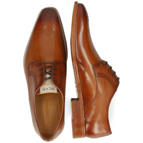 Melvin & Hamilton Dylan 1, Oxford Plano Hombre, marrón, 43 EU