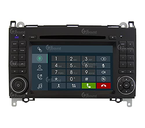 Radio de Coche para Mercedes Classe A/B Vito Viano Android GPS Bluetooth WiFi USB Dab+ Touchscreen 7" 8core Carplay AndroidAuto
