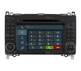 Radio de Coche para Mercedes Classe A/B Vito Viano Android GPS Bluetooth WiFi USB Dab+ Touchscreen 7" 8core Carplay AndroidAuto