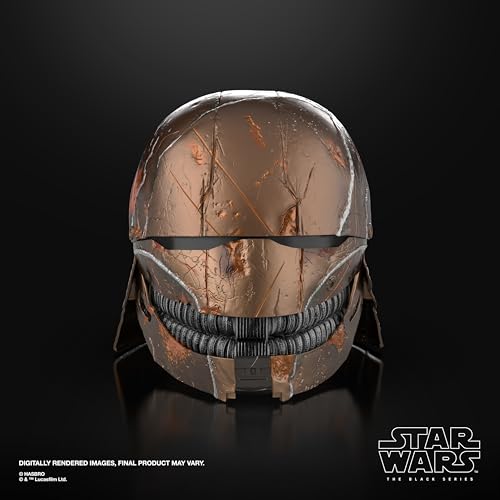 Star Wars The Black Series, Casco electrónico premium de The Stranger, Star Wars: The Acolyte, Artículo para juego de rol, A partir de 14 años