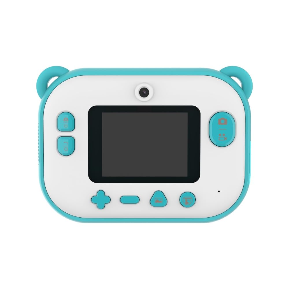 MyFirst Camera Insta 2 Azul. Cámara Digital HD con impresión instantánea, cámara Frontal y Selfie para niño y niña