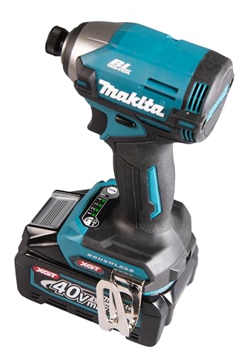 Makita TD003GA202 - Atornillador de impacto inalámbrico (40 V, máx. 2,0 Ah, 2 baterías y cargador)
