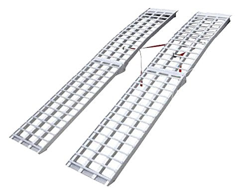 Greenstar 10279 - Rampa curvada plegable (aluminio 680 kg)