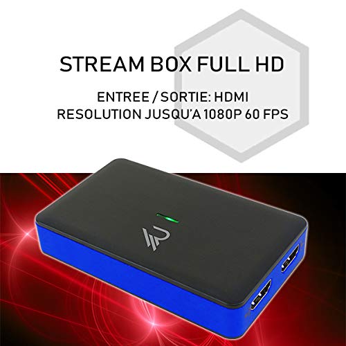 Subsonic Raiden - Paquete de Accesorios para Jugadores de Streaming y Youtubers, Caja de Captura de vídeo Full HD, micrófono, cámara HD - PS4, PS5, Xbox x-Series, Switch, PC, Xbox One. (Windows 8)
