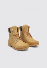 Panama Jack Panama 03 C1 - Náuticos de cuero hombre, color amarillo, talla 42