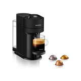 Krups Nespresso Cafetera, Cafetera de cápsulas, 5 tamaños de tazas, Café largo, Amplia selección de bebidas, Vertuo Next, Negro YY4606FD