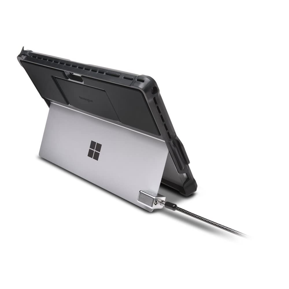 Kensington Candado de Cable con Llave para Ordenadores Portátiles Surface Pro y Surface Go con Cable de Acero al Carbono de 1,8 m (K68134WW)