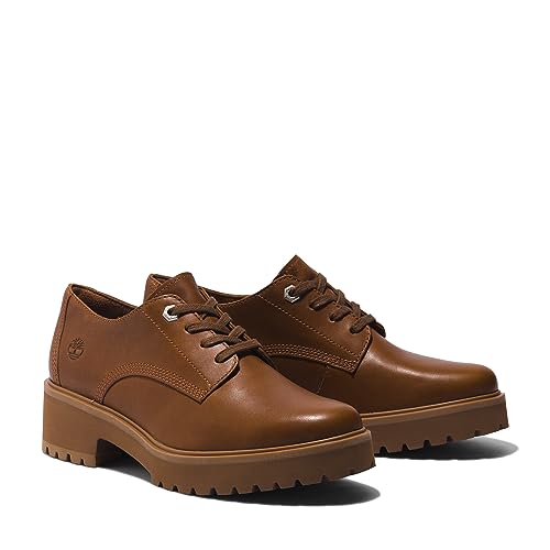 Timberland Carnaby Cool, Oxford Mujer, Saddle 02, 40 EU Ancho