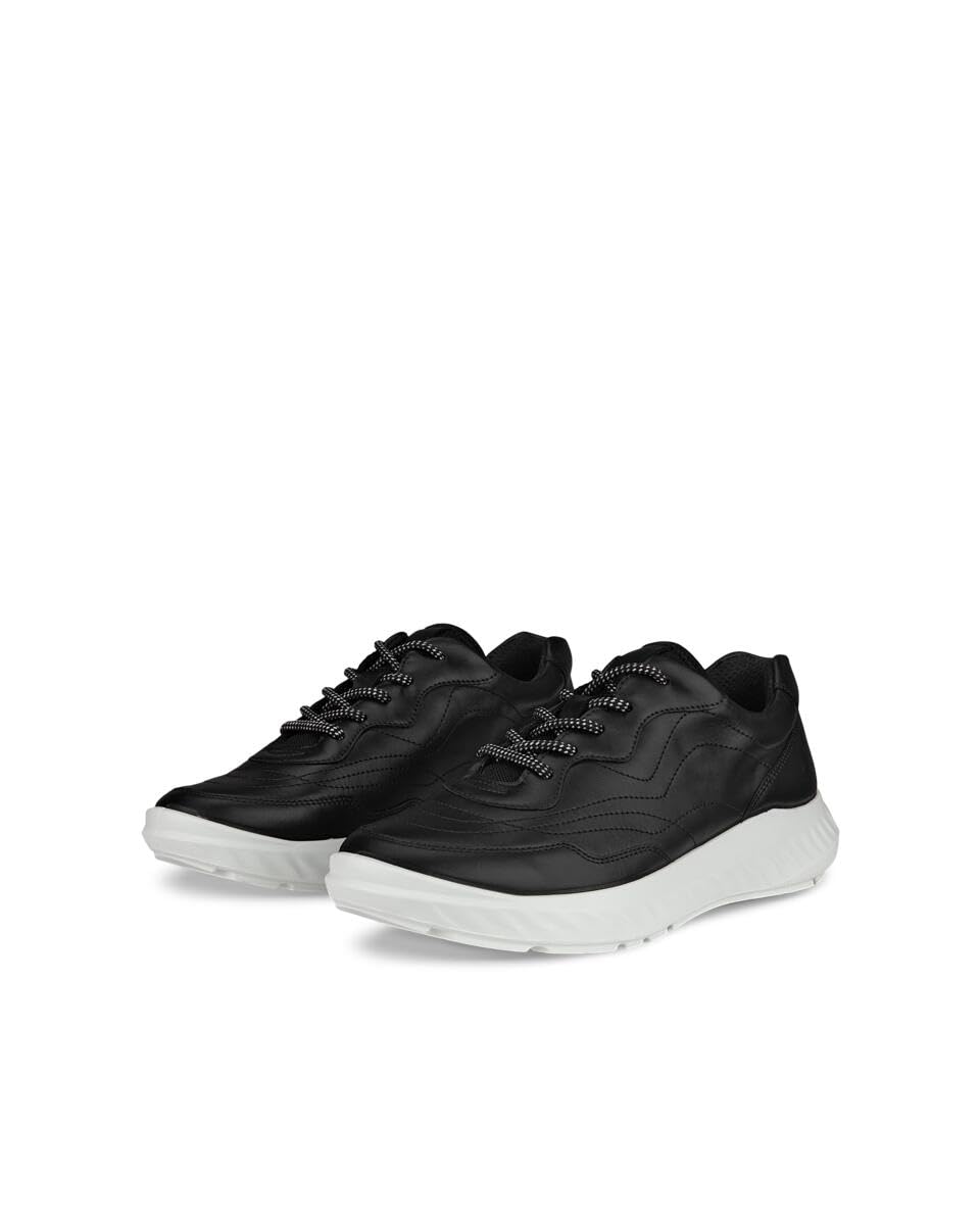 ECCO Zapatillas para Mujer ATH-1FTR W, Color Negro, Talla 39 EU, Negro, 39 EU