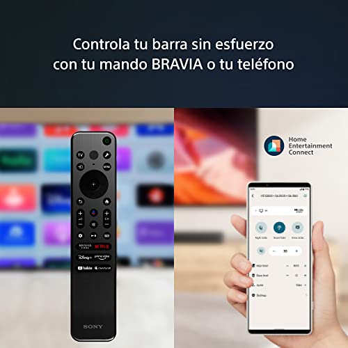 Sony HT-S2000 Barra de Sonido TV con Bluetooth, pequeña y compacta, Dolby Atmos, 3.1 Canales