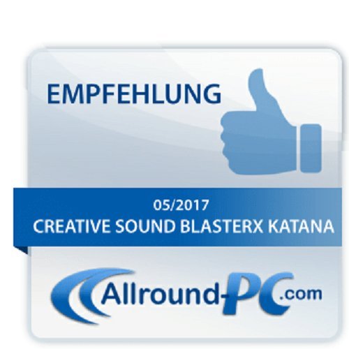 Creative Sound BlasterX Katana - Altavoz multicanal para juegos negro