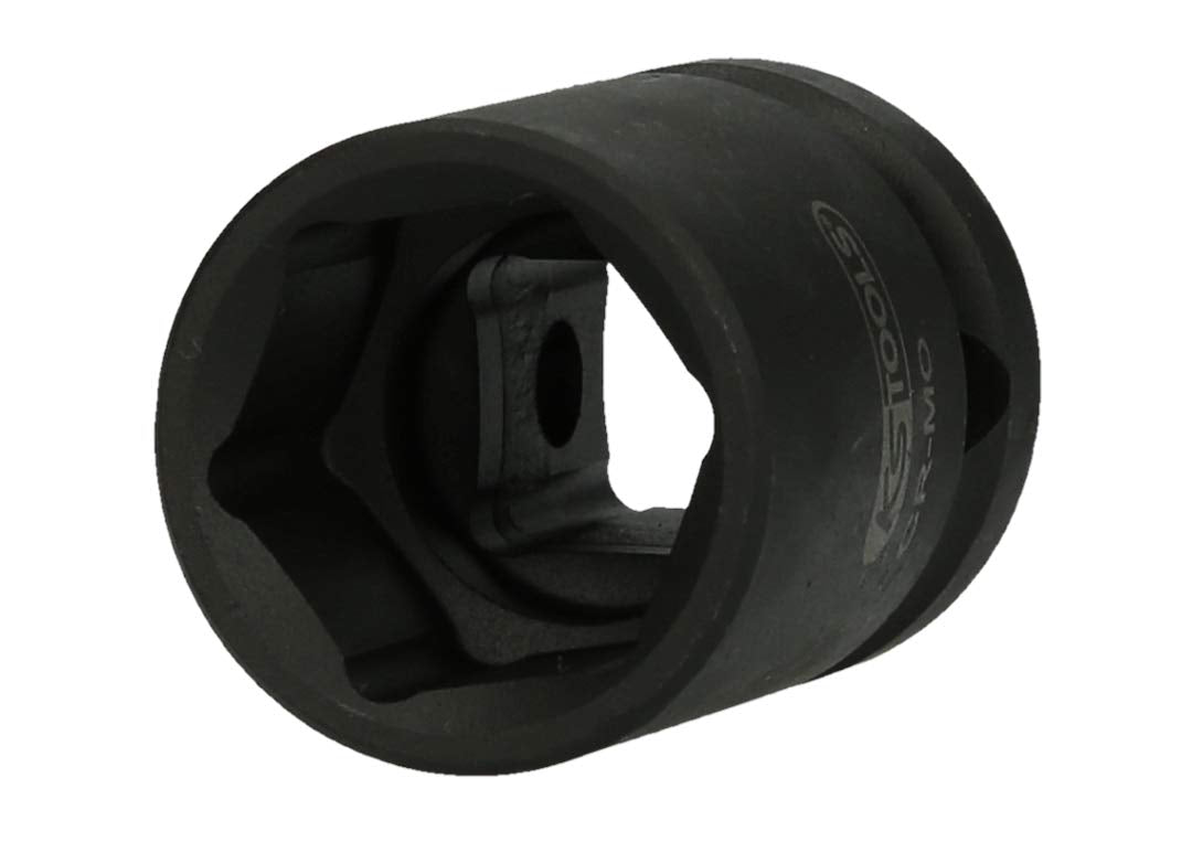 KS Tools 515.2153 Llave de vaso de impacto hexagonal de 1.1/2", 90 mm, corta