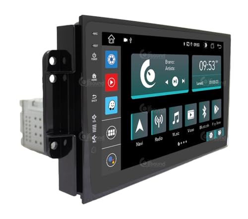 Radio de Coche para DR 3 Android GPS Bluetooth WiFi USB Dab+ Touchscreen 9" 8core Carplay AndroidAuto