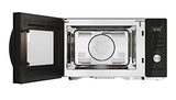 Candy Essenza CMCA29EDLB Horno Microondas Combinado, con Grill, 29L, 1000-2100W, Convección, 5 Niveles de Potencia, Digital, Automenús, Bloqueo Seguridad, Inicio Diferido, Descongelación, Negro e Inox