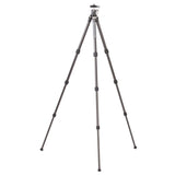 Leofoto - Ranger - Trípode de Carbono para cámaras - Incluye Cabezal esférico - Capacidad de Carga de 6 kg - Pies Extensibles - Altura mínima de 5,7 cm a una Altura máxima de 109 cm - RF-224C+