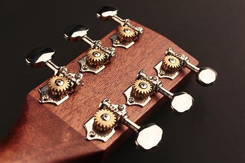 CORT Guitarra Western Little CJ, Open Pore Light Burst, Preamp, Bolsillo