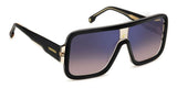 Carrera Gafas de Sol FLAGLAB 14 Black Beige/Brown Shaded Blue Mirror 62/11/145 unisex