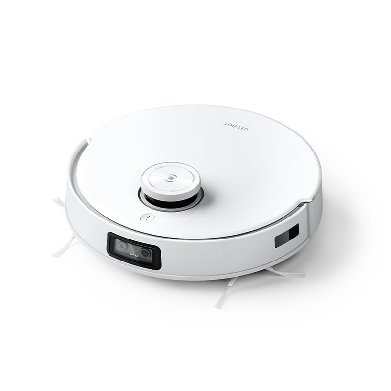 ECOVACS DEEBOT T10, Robot Aspirador con Mopas vibratorias (OZMO Pro 3.0), 3000Pa, reconocimiento de obstáculos con IA (AIVI 3.0), mapeo 3D, batería de 5200 mAh, Asistente de Voz YIKO