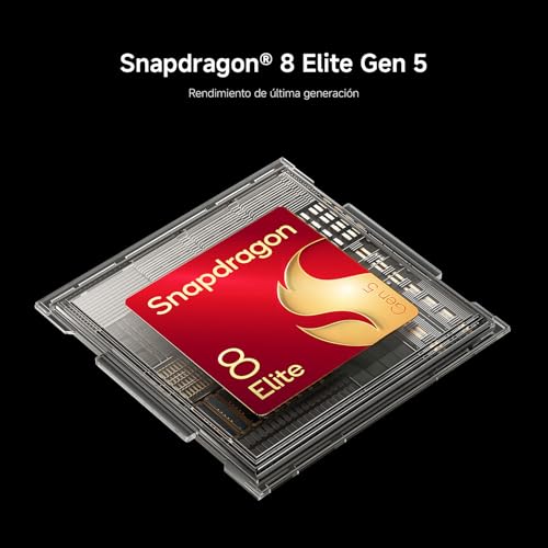 XIAOMI 17 Ultra - Smartphone de 16+512GB, Teleobjetivo Leica de 200 MP (75-100 mm), Snapdragon 8 Elite Gen 5, HyperAI, 1 año de garantía Extra, Cargador no Incluido, Blanco (Versión ES)